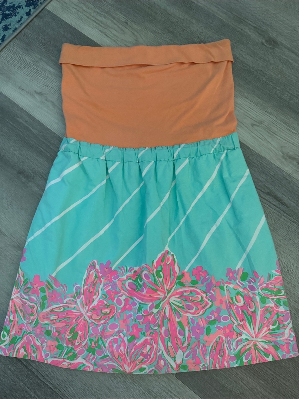 🌸 Lilly Pulitzer Strapless Dress